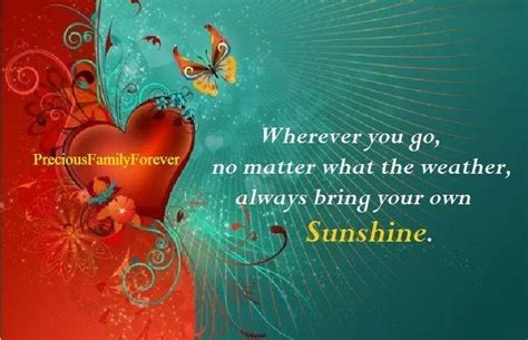 Bring your own sunshine:-) Words Of Wisdom, Sunshine, Inspirational Quotes, Faith, Weather ...