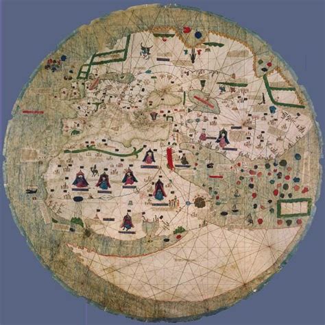 catalan world map 1450 - Medievalists.net