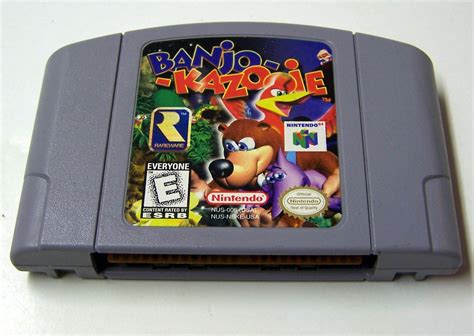 Banjo Kazooie ~ N64 Nintendo 64 Game Cartridge
