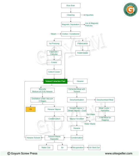 Rice Bran Solvent Extraction Plant Manufacturer & Exporter - Goyum Group
