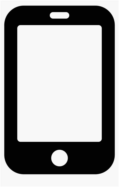 Cellphone Icon Png - Mobile White Icon Png, Transparent Png , Transparent Png Image - PNGitem