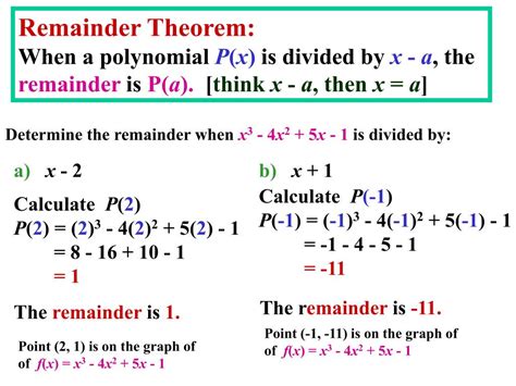 PPT - 3.2 The Remainder Theorem PowerPoint Presentation, free download ...