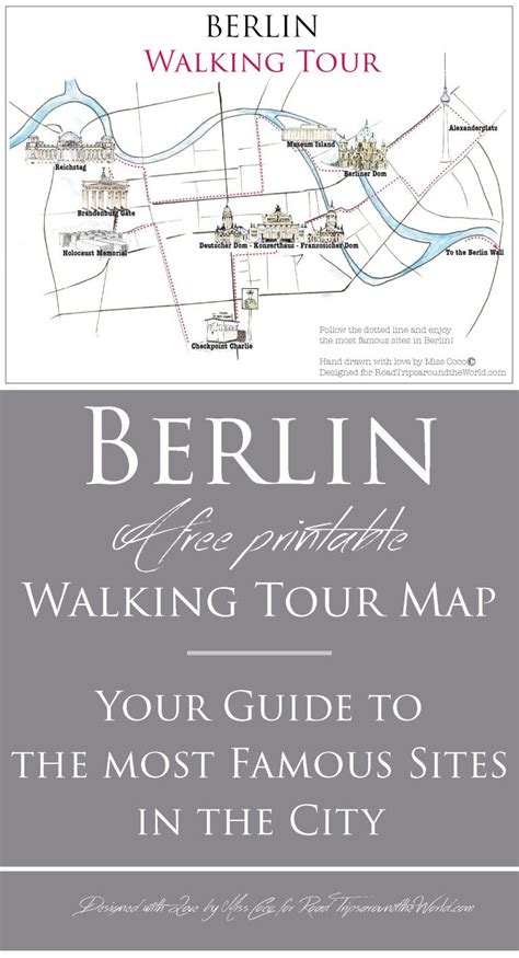 A Walking tour map of Berlin - Only on Road Trips around the World ...