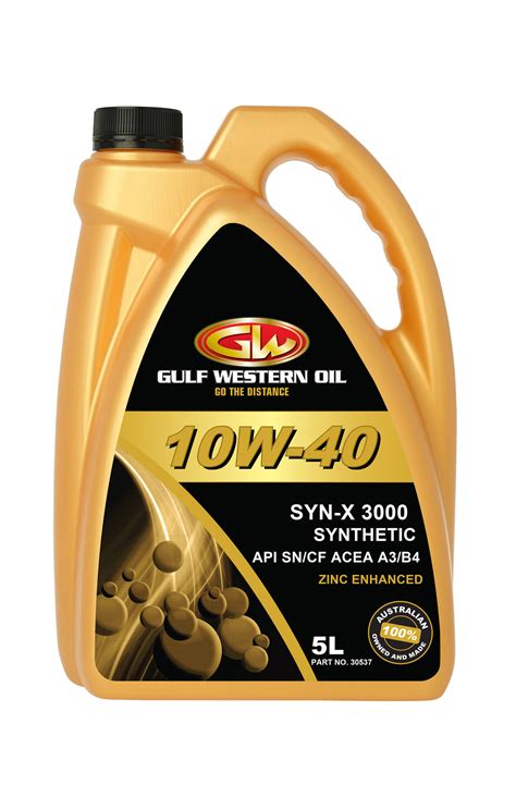 SYN-X 3000 10W-40 - Gulf Western Oil