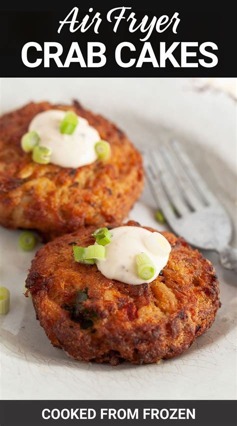 Air Fryer Frozen Crab Cakes (In 12 Minutes or Less!) | Frozen crab ...