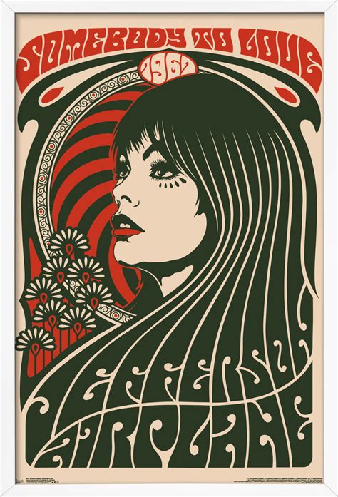 Jefferson Airplane - Somebody to Love Poster - Walmart.com - Walmart.com