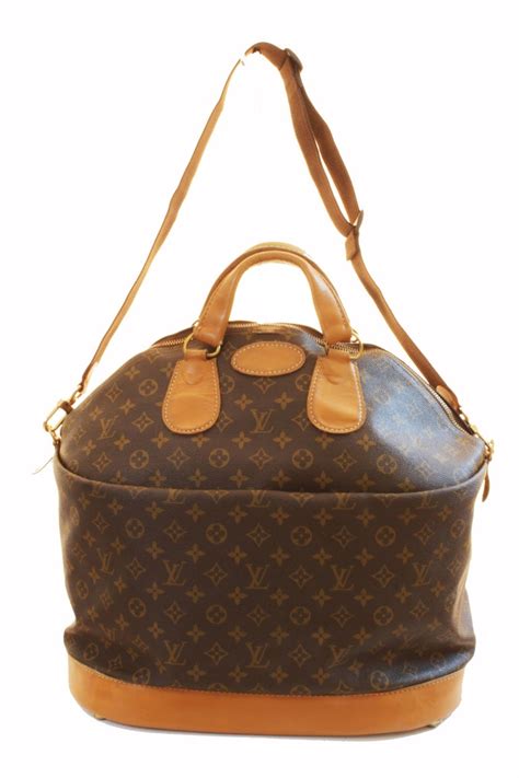 Louis Vuitton Vintage Large Steamer Bag Monogram Travel Tote Saks 5th Ave at 1stDibs | saks ...