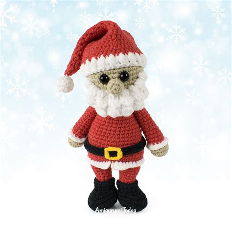 Cuddle Me Santa Claus crochet pattern - Amigurumi Today