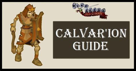 OSRS Calvarion Guide | Gear, Strategy & Location