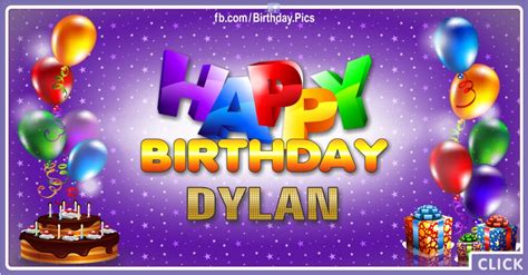 Happy Birthday Dylan