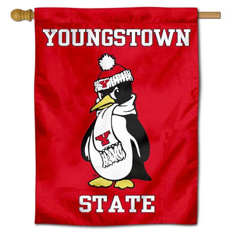 YSU Penguins Banner Flag - State Street Products