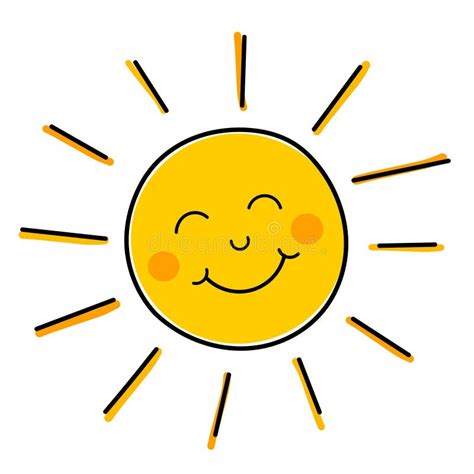 Smiling Sun Vector Royalty Free Stock Photo - Image: 38687045