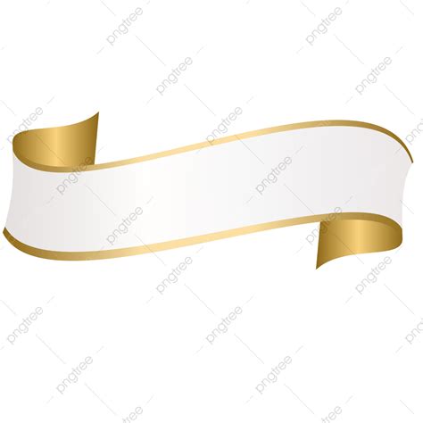 Color Combination PNG Transparent, Gold Banner Combination White Color Vector, Gold Banner ...