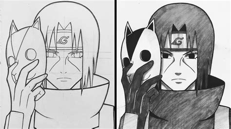 How To Draw Itachi Uchiha Shippuden