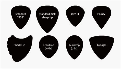 Guitar Pick Shape , Free Transparent Clipart - ClipartKey