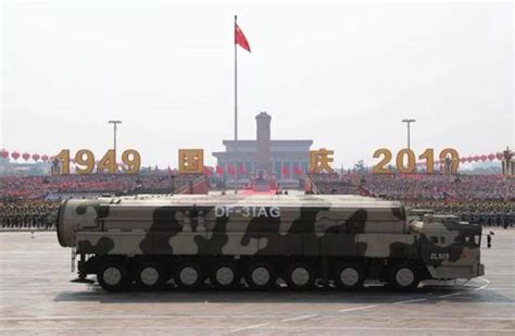 DF-31AG ballistic missiles stationed on Qinghai-Tibet Plateau