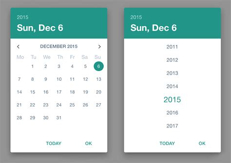 Material Design Date Picker with Angular Material | Angular Script