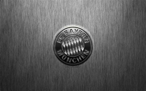 FC Bayern Munich, metal, soccer, sport, bayern munich, logo, football ...