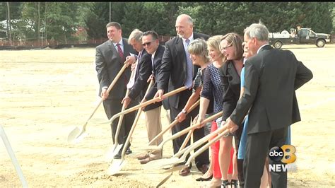 Ground breaks on new Enon Elementary School