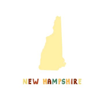 New Hampshire State Symbols Usa Vector Collection Of Illustrations ...