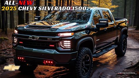 All New 2025 Chevy Silverado 1500 Revealed - The Future of Pickup ...