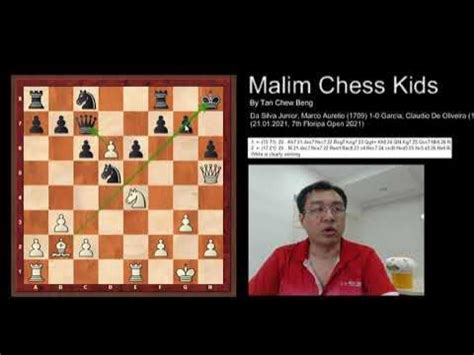 Chess Fianchetto Bishop Bb2 Sniper Attack & Win in 21 Moves | Marco Aurelio vs Claudio De ...