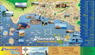 Peta - Kota Manado (Manado) - MAP[N]ALL.COM