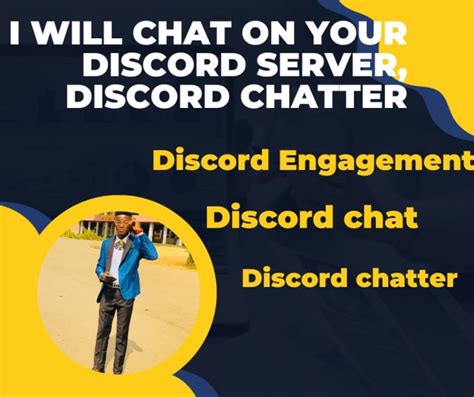 Chat on your discord server, discord chatter by Kappakisk | Fiverr