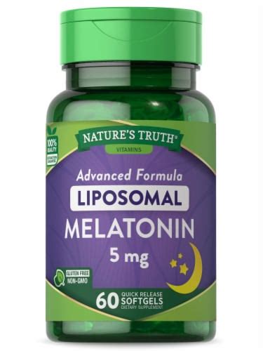 Nature's Truth Liposomal Melatonin Softgels (Pack of 48), 48 packs - Kroger