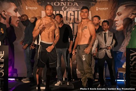 Jaime Munguia Vs. Gabriel Rosado - Weights - Latest Boxing News