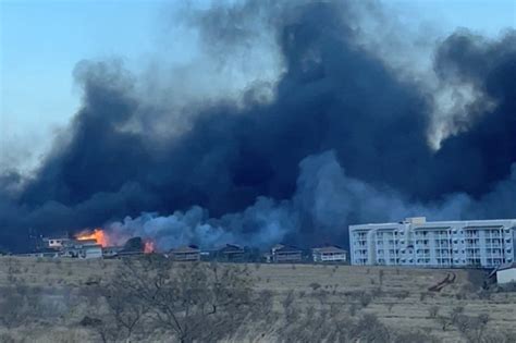 Wildfires kill six on Hawaii’s Maui island as strong winds fan flames ...