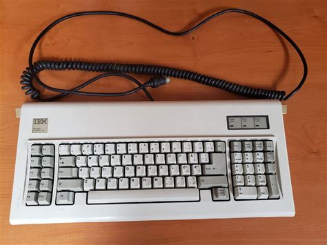 Original IBM PC AT Keyboard, Thoroughly Cleaned and ANSI Modified with Soarer’s Converter ...