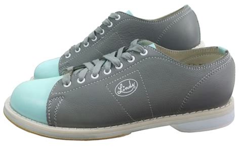 Linds Womens Classic SE Grey/Aqua Right Hand Bowling Shoes + FREE SHIPPING