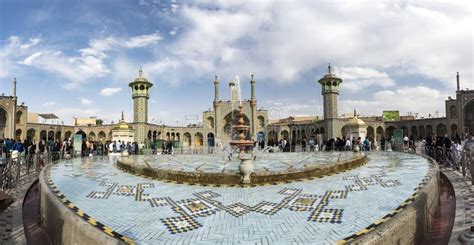 Traditional Mosque Architecture in Qom City, Iran. September 2016 ...