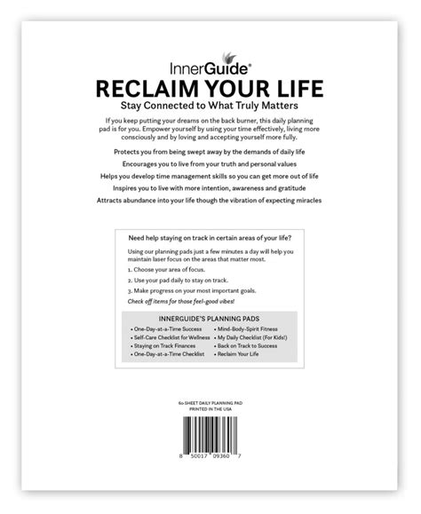 Reclaim Your Life – Stay Connected to What Truly Matters 8"x10 ...