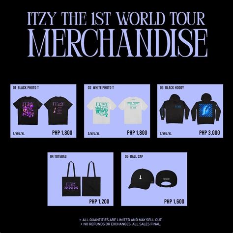 Itzy checkmate world tour manila merch pasabuy, Hobbies & Toys ...