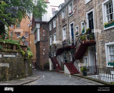 Ramsay Gardens, Castlehill, Edinburgh Stock Photo - Alamy