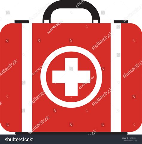 First Aid Box Vector Illustration Stock Vector (Royalty Free) 1905316201 | Shutterstock