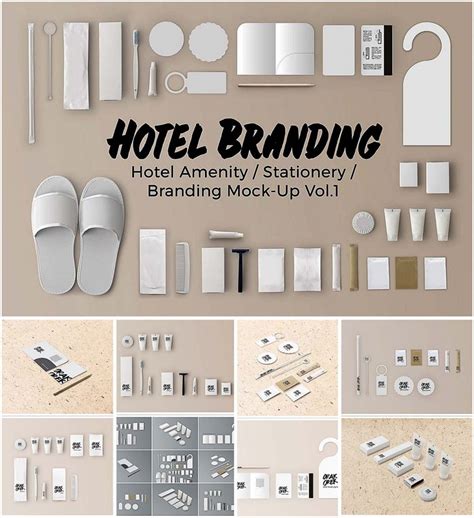 Hotel amenity branding | Free download