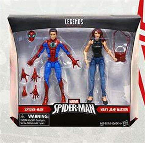 Marvel Legends Mary Jane & Spider-Man Set Packaged Photo! - Marvel Toy News