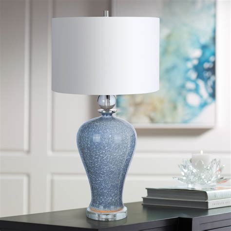 Blue, 31 In. - 35 In., Transitional, Table Lamps | Lamps Plus