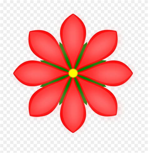 Download Petal Clipart Red Flower - Desenho De Flores Vermelhas Png ...