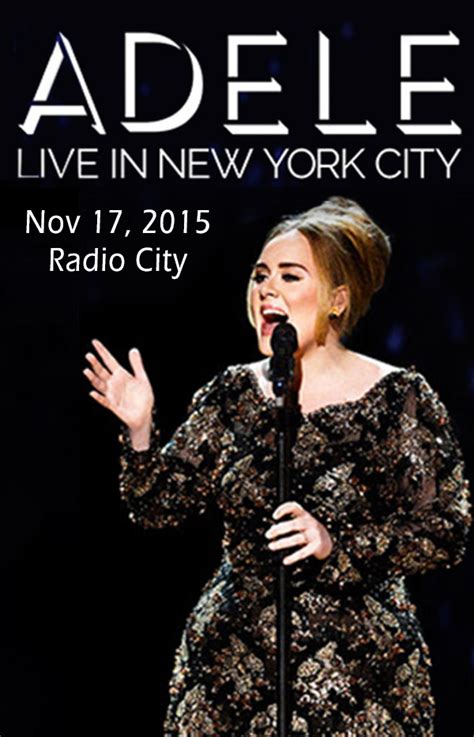 Adele Live in New York City (2015) | PrimeWire