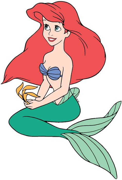 The Little Mermaid Ariel Clip Art (PNG Images) | Disney Clip Art Galore