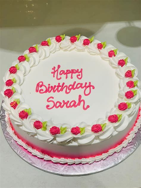 SARAH BIRTHDAY CAKE - Rashmi's Bakery