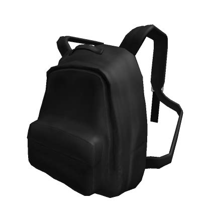 (1.0) Black Canvas Backpack | Roblox Item - Rolimon's