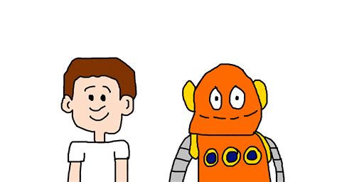 Tim and Moby the Robot from BrainPOP by MJEGameandComicFan89 on DeviantArt