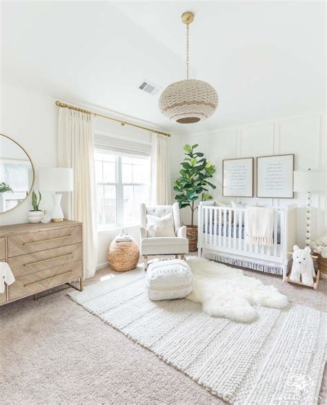 Gender Neutral Nursery Design - Pefect for Boys & Girls! | Kelley Nan