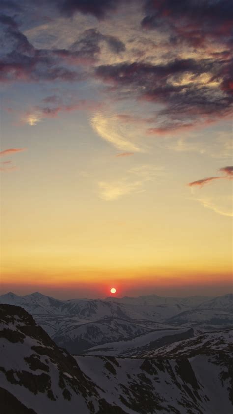 Mountain Sunset iPhone Wallpapers - Wallpaper Cave