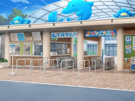 Aquarium entrance | Backgrounds list | Gallery | Girls Band Party | Bandori Party - BanG Dream ...